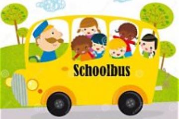 immagine di uno scuolabus con alunni